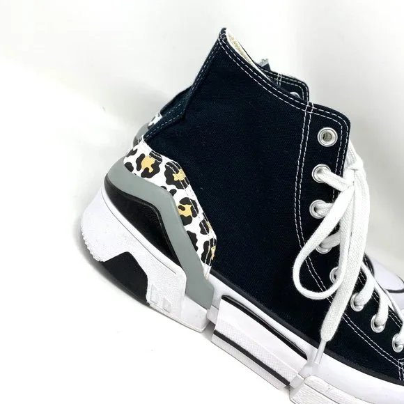 Converse Women's Size 11 566786C CPX70 High Canvas Black White Platform Sneakers - Picture 4 of 10